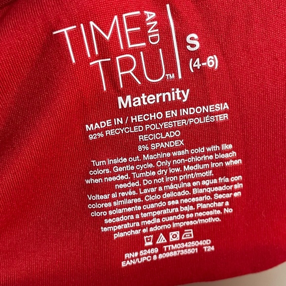 Maternity, Christmas 🎅🏼 T-Shirt, Santa Baby, Size S(4-6), NWT - Picture 2 of 6